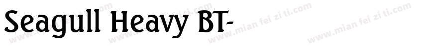 Seagull Heavy BT字体转换